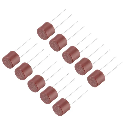 Miniatura 13 de uxcell 30 piezas cilíndricas DIP montado en miniatura redondo lento micro fusible para piezas electrónicas PCB LCD reparación, 1A 250V, rojo