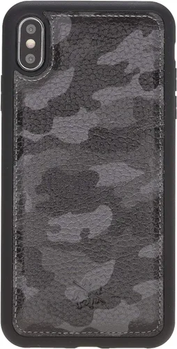 Miniatura 224 de Venito Lucca - Funda de piel compatible con Samsung Galaxy Note 10 (6.3 pulgadas), extra segura, con cubierta trasera acolchada, color negro rústico