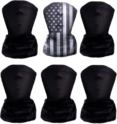 Máscara facial con protección contra el polvo, aerosoles UV, reutilizable, lavable, polaina para el cuello