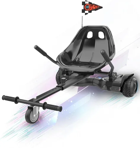 Miniatura 7 de Awwscooter K1 - Accesorio de asiento para scooter de autoequilibrio, marco ajustable para tablas de 6.5"/8"/10", fácil instalación, diversión