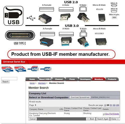 Miniatura 8 de Puertos duales USB 3.1 tipo C USB-C hembra a USB 2.0 placa madre 9pin 10pin adaptador de cabecera PCBA 480Mbps