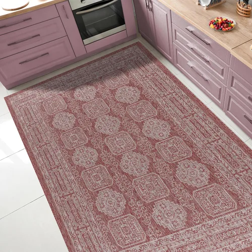 Miniatura 205 de Keen Home Design Alfombra de pasillo para exteriores, 26 x 119 pulgadas, lavable para interiores y exteriores, para patio, cocina, balcón, playa