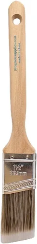 Miniatura 3 de Vermeer Pinceles de pintura, paquete de 6, pinceles de banda angular de 1.5 pulgadas para todas las pinturas y manchas de látex, óleo, mejoras