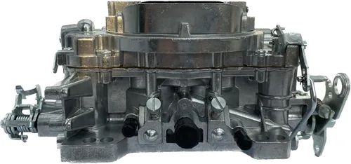 Miniatura 3 de 1905 - Repuesto de carburador de 4 barriles para AVS2 Serie 650 CFM, refuerzo anular con acabado satinado, orificio cuadrado (estrangulador manual)