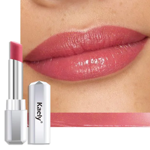 Miniatura 21 de Kaely - 2 piezas de bálsamo labial tintado de miel, lápiz labial de brillo hidratante para labios secos de mujer, maquillaje de mancha de brillo