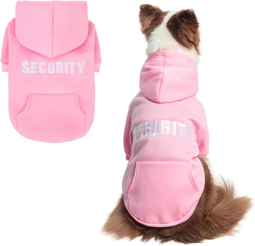 Miniatura 16 de SCENEREAL Sudadera de seguridad con capucha para perros grandes, medianos y pequeños, para niños y niñas, disfraz de perro suave con agujero para #1