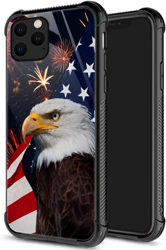 Miniatura 37 de ZHEGAILIAN Funda para iPhone 11, protección de grado militar, esquinas a prueba de golpes, funda antiarañazos para iPhone 11, nebulosa verde
