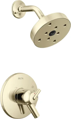 Miniatura 15 de Delta Faucet Trinsic Serie 14, juego de ducha de una sola función con cabezal H2Okinetic de un solo pulverizador, cromado T14259
