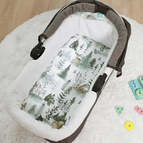 Miniatura 18 de PHF Paquete de 4 sábanas suaves de dinosaurio para cuna, cómodas sábanas transpirables para niños y niñas, 28 x 52 pulgadas, se adapta a colchones