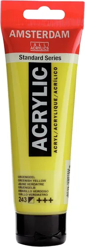 Miniatura 48 de Amsterdam Serie Estándar Tubo de Pintura Acrílica 120ml Azo Naranja 276 (17092762)