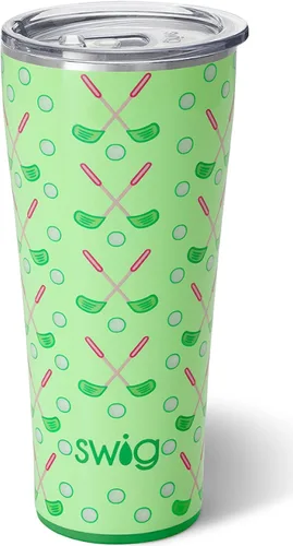 Miniatura 72 de Swig Life - Vaso de 22 oz con aislamiento térmico, vaso de café con tapa, apto para portavasos, apto para lavavajillas, acero inoxidable, taza