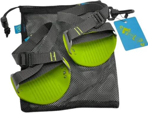 Miniatura 3 de Shakafoot Sandalias de paddleboard, zapatos con almohadillas de silicona para los pies, soporte de arco, correas de tobillo ajustables, accesorio