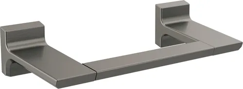 DELTA FAUCET 79908-KS - Toallero de mano pivotal montado en la pared de 8 pulgadas en acero inoxidable negro