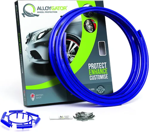 Miniatura 11 de AlloyGator Protector de Llanta Dorado para Ruedas de Automóvil (Se Adapta a Ruedas de 12-24" de Diámetro) - Paquete de 4 Protectores de Rueda
