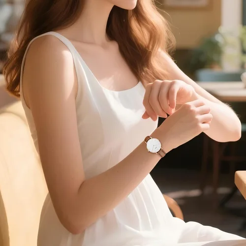 Miniatura 7 de BUREI Reloj de malla de acero inoxidable dorado para mujer, analógico, de cuarzo, impermeable, delicado reloj de pulsera para mujer, regalos