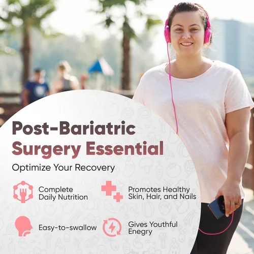 Miniatura 5 de Multivitamínico Bariátrico con Hierro - Cápsula Fácil de Tragar para Después de Cirugía Bariátrica - Post Manga Gástrica y Post Bypass con Mezcla