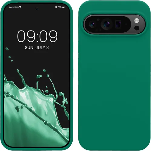 Miniatura 296 de kwmobile Funda Compatible con Google Pixel 6 Pro - Funda de Teléfono de Silicona TPU con Acabado Suave - Azul Caribe