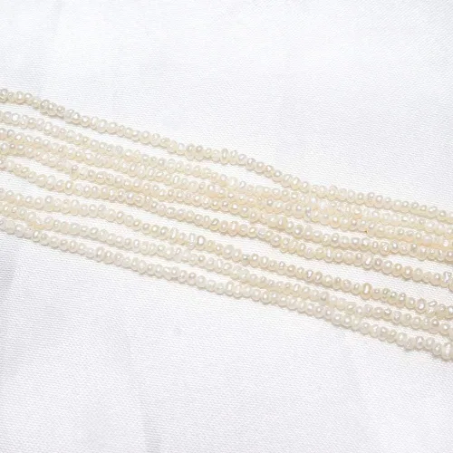 Miniatura 6 de Cuentas de perlas cultivadas de agua dulce Wish Perlas naturales Perlas de arroz sueltas Botón de cuentas sueltas para hacer pulseras, collares