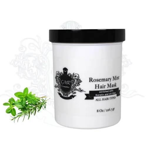 Miniatura 2 de Mascarilla Capilar Romero Menta Enriquecido con: Queratina y Filtro UV - Acondicionamiento Profundo, Hidratación Intensa, Reparación Capilar