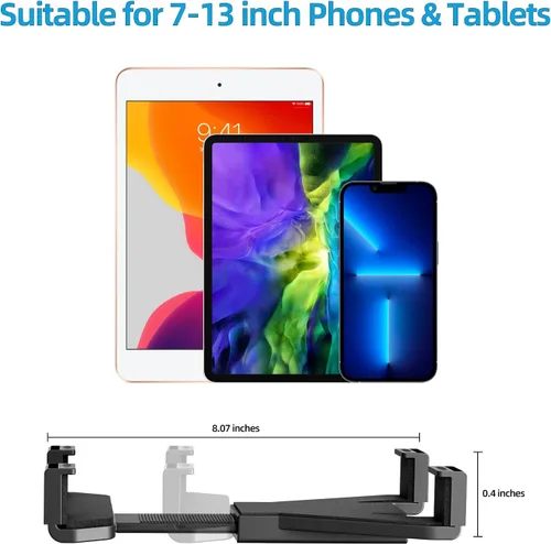 Miniatura 4 de OHLPRO Soporte para Tableta para Camión, Soporte de Coche con Base de Taladro Resistente para iPad, mini, Samsung Galaxy (7" - 11") para Tablero