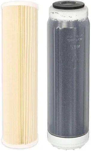 IPW Industries Inc Sedimento plisado y mejorado KDF85/Filtro de repuesto de carbono catalítico para HydroLogic Stealth RO150 y RO300-22060 y 22125