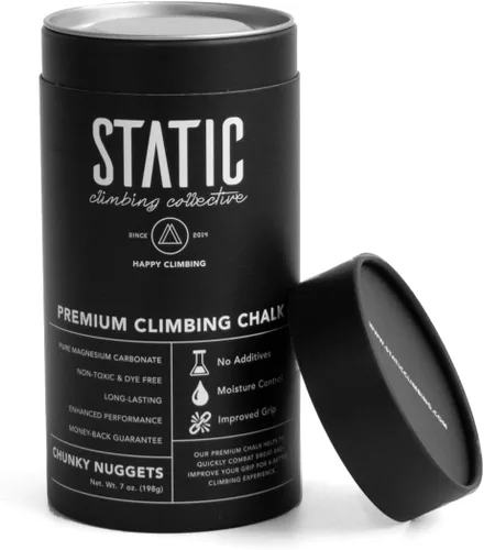 Miniatura 2 de STATIC Climbing - Tiza de 7 onzas para escalada, levantamiento de pesas, gimnasio, crossfit y gimnasia