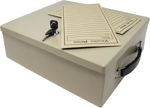 Miniatura 3 de Caja de seguridad ignífuga con cerradura con llave