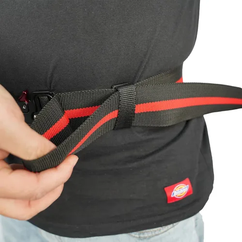 Miniatura 7 de MELOTOUGH Cinturón de nailon de 2 pulgadas con hebilla de metal resistente y liberación rápida para trabajo al aire libre, cinturón para hombre