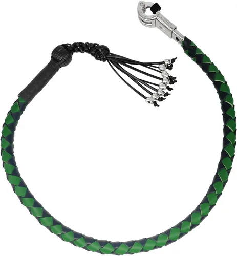 Miniatura 11 de Biker Whip - Látigo para motocicleta de 36 pulgadas, accesorios de manillar para motocicleta, látigos trenzados de cuero genuino para motocicletas