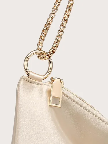 Miniatura 5 de Verdusa Bolso de noche de satén para mujer, bolso de hombro