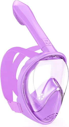Miniatura 9 de Kids Snorkel Mask Full Face, Snorkeling Gear for Kids with Camera Mount, 180 Degree Panoramic View Snorkeling Set Anti-Fog Anti-Leak