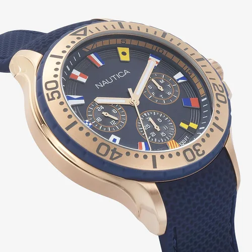 Miniatura 3 de Nautica Reloj de cuarzo de resina de silicona para hombre
