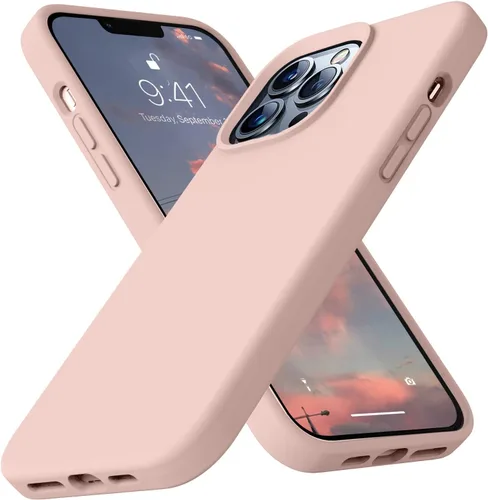 Miniatura 41 de Funda compatible con iPhone 13 de 6.1 pulgadas, de silicona líquida premium [forro de microfibra suave antiarañazos], goma de gel, protección Uva