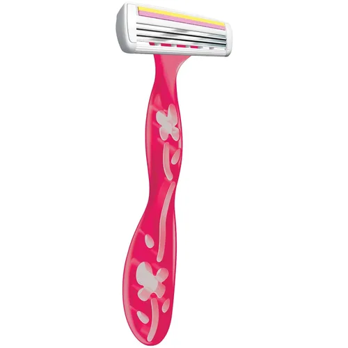 Miniatura 2 de BIC Soleil Simply Smooth - Maquinillas de afeitar desechables para mujer, 3 cuchillas con tira de humedad para un afeitado suave y sedoso, juego