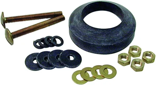 Miniatura 4 de Danco 88359 Kit de reparación de inodoro de tanque a tazón para Eljer, color negro
