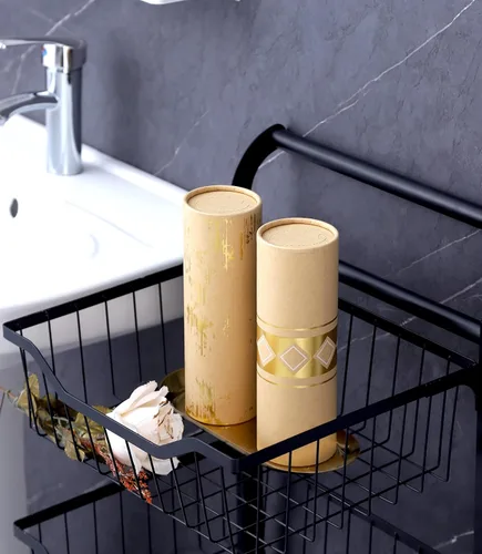 Miniatura 5 de Soporte para pañuelos de coche con pañuelos faciales de 3 capas a granel – 4 unidades – Cilindro de papel de papel de aluminio dorado