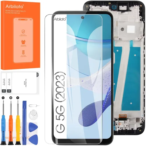 Pantalla para Motorola Moto G 5G 2023 Reemplazo de pantalla para Moto XT2313 Pantalla LCD XT2313-6, XT2313-3 Pantalla táctil Digitalizador Asamblea