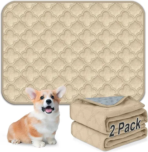 Miniatura 43 de FunFurry Forro lavable para jaula de conejillo de indias, paquete de 4 almohadillas reutilizables y lavables, ropa de cama impermeable