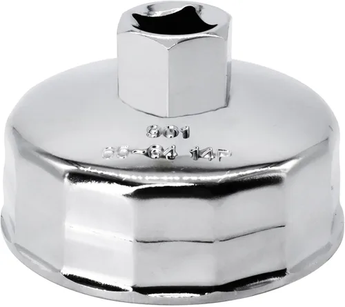 Miniatura 9 de 86mm 16 hélices Llave de filtro de aceite, herramienta de extracción de tapa de filtro de aceite, compatible con Volvo, BMW 128I, 135I, 135IS, 228I