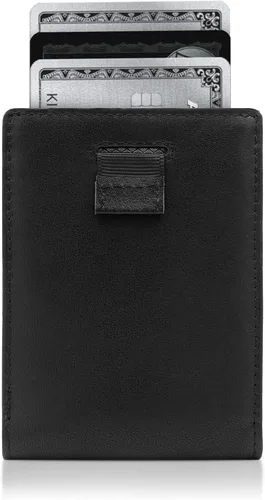 Miniatura 9 de Kings Loot Carteras de cuero genuino Kings Fold para hombre, Negro -, Cartera Rfid