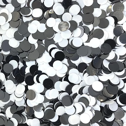 Miniatura 3 de Copa Mundial Año 2023, jugador de fútbol, pelota en blanco y negro para Fiji, Nueva Zelanda, bolsa de 1 media libra (8 onzas) #6456 - Q35