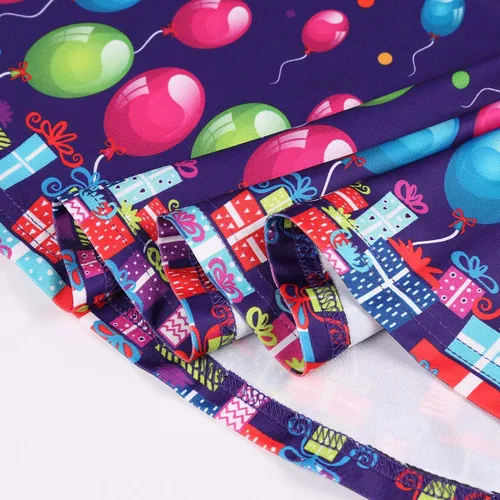 Miniatura 6 de LaBeca - Vestido sin mangas o de manga larga para niñas, vestidos informales con diseño de unicornio o sirena para niñas pequeñas o grandes