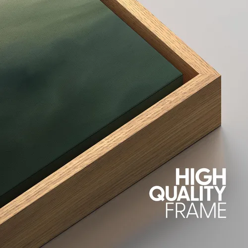 Miniatura 452 de SIGNWIN Lienzo enmarcado para pared, arte con pinceladas de flujo neutro en tonos beige abstractos, ilustraciones, arte moderno, decorativo