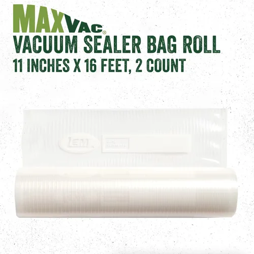 Miniatura 2 de LEM MaxVac - Rollo de bolsa de vacío - 2 rollos de 11" x 16