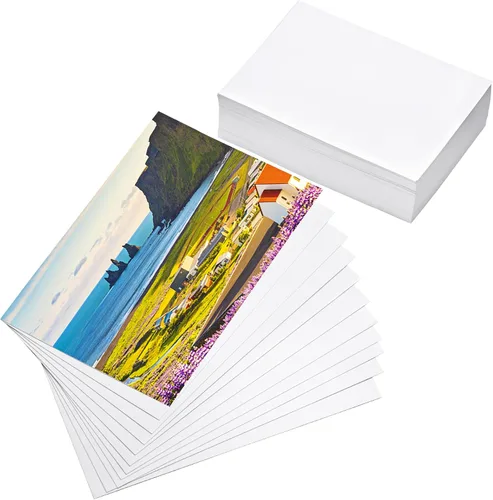 Miniatura 9 de 50 hojas de papel fotográfico, papel fotográfico prémium de 5 x 7 pulgadas para imagen de impresora, papel de alto brillo para impresora, papel