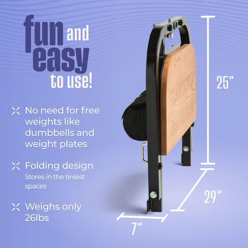 Miniatura 4 de BootySprout Máquina de empuje de cadera para entrenamiento de glúteos de alta resistencia, entrenamiento de gimnasio en casa, viene con 45, 90 y 135