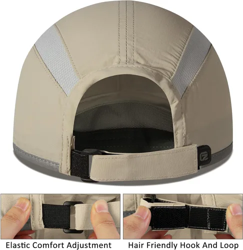 Miniatura 3 de GADIEMKENSD Sombrero reflectante plegable para exteriores, diseño sin estructura, protección solar UPF 50+, sombreros deportivos para mujeres