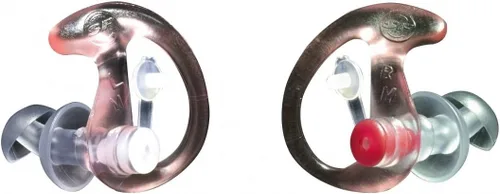 SureFire EP3 Sonic Defenders - Tapones para oídos filtrados, diseño de doble brida, reutilizables