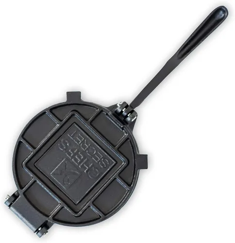 Miniatura 7 de Chef's Secret Prensa de hierro fundido de tortilla de 8 pulgadas, hace rápidamente y fácilmente deliciosas tortillas para cualquier receta