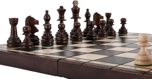 Miniatura 5 de El juego y tablero de ajedrez de viaje de Atenas